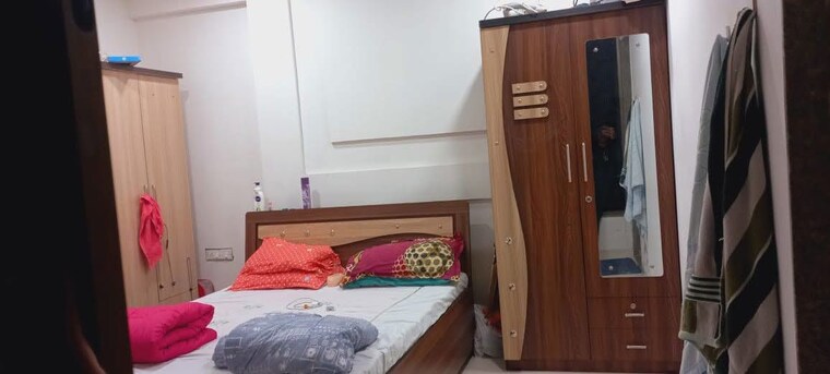 Bedroom, shakti-140 2 Bedroom 1260 Sq.Ft. Apartment In Thaltej Ahmedabad 10011154