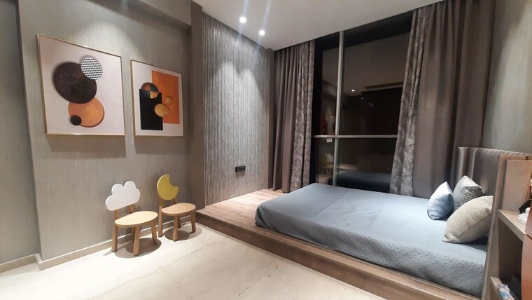 Bedroom, marathon-monte-south 2 Bedroom 879 Sq.Ft. Apartment In Byculla West Mumbai 10011107