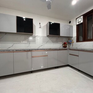 Kitchen in 3 BHK Builder Floor at Chattarpur – for Sale