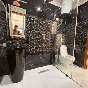 Attached Bathroom in 3 BHK Builder Floor at Chattarpur – for Sale