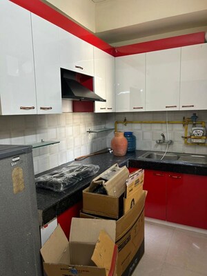 Kitchen in 1 BHK Apartment at Aditya Urban Homes, Shahpur Bamheta – for Rent