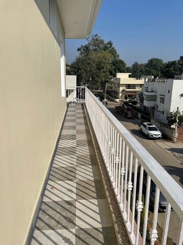 Balcony in 3 BHK Builder Floor at Sector 10 – for Rent