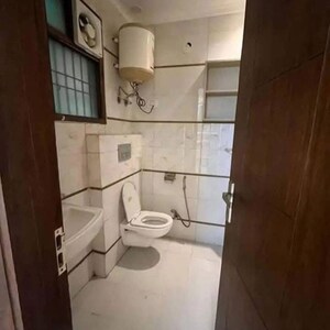 Bathroom in 3 BHK Builder Floor at Chattarpur – for Sale