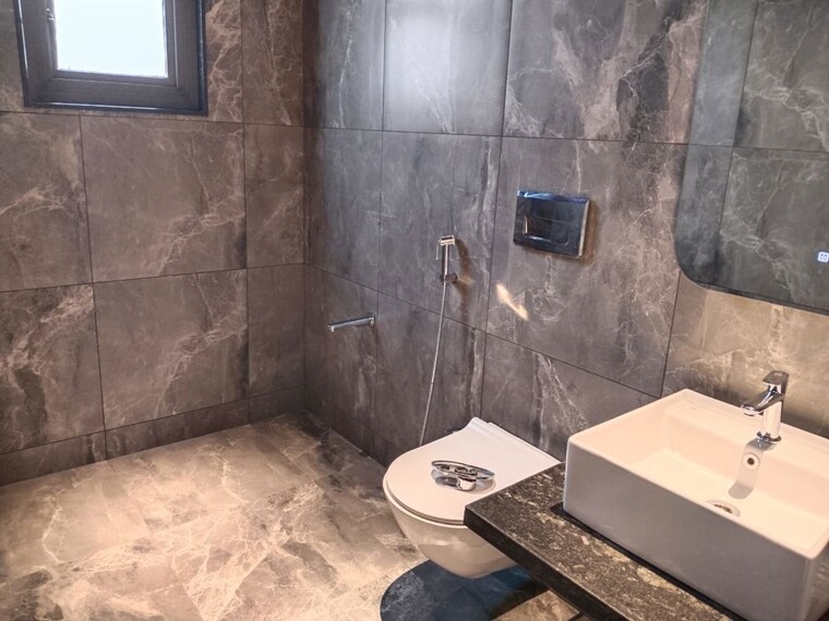 Bathroom, goel-ganga-imperia 3.5 Bedroom 1370 Sq.Ft. Apartment In Nibm Annexe Pune 10011204