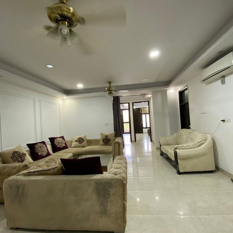 Living Room, chattarpur 3 Bedroom 1150 Sq.Ft. Builder Floor In Chattarpur Delhi 10011223