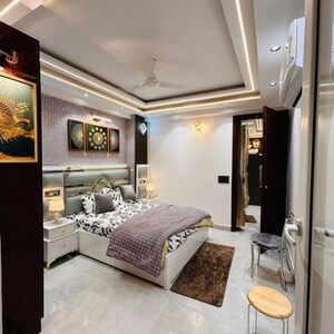 Bedroom in 3 BHK Builder Floor at Chattarpur – for Sale