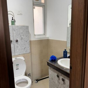 Bathroom in 2 BHK Apartment at ATS Happy Trails, Vaidpura – for Rent