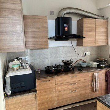 Kitchen in 2 BHK Apartment at ATS Happy Trails, Vaidpura – for Rent