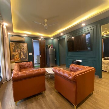 Living Room in 3 BHK Builder Floor at Chattarpur – for Sale