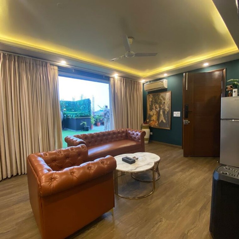 Living Room, chattarpur 3 Bedroom 1160 Sq.Ft. Builder Floor In Chattarpur Delhi 10011259