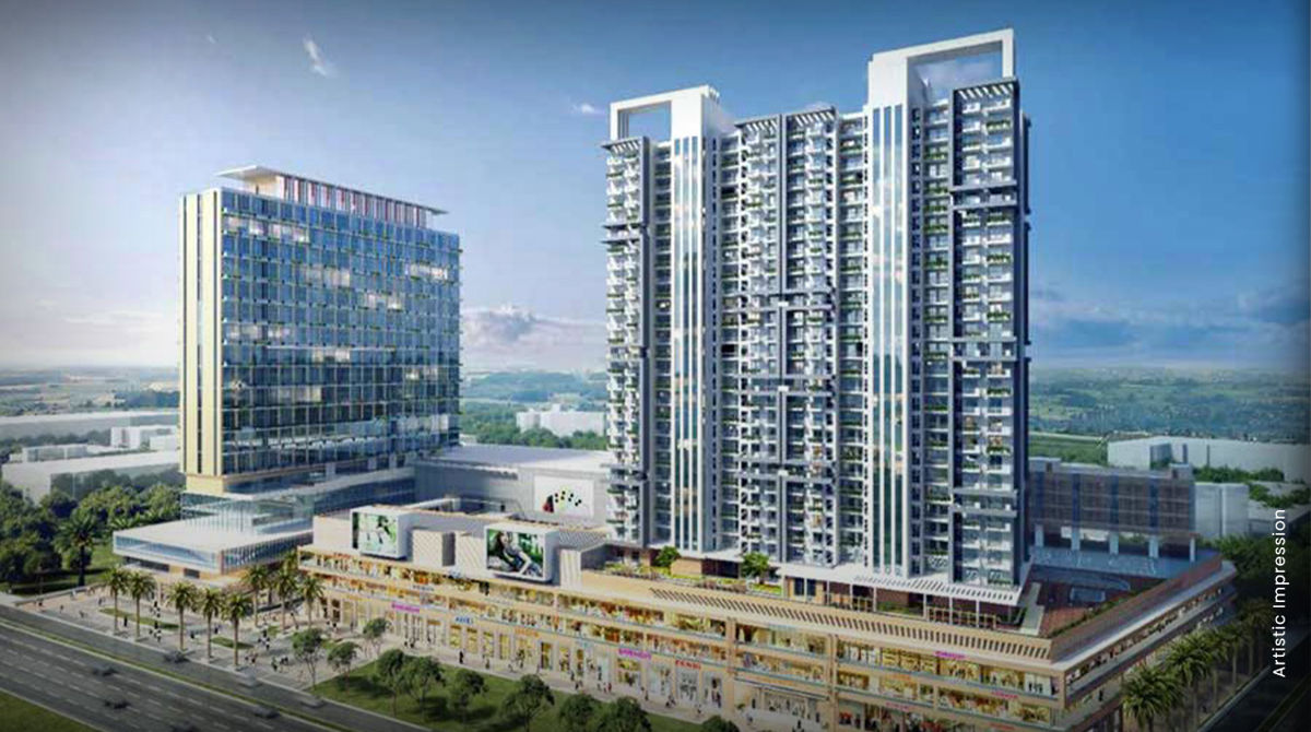 2 BHK 1415 Sq.Ft. Apartment in M3M Skywalk