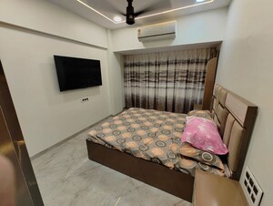 Bedroom in 2 BHK Apartment at River Park Apartments, Kandivali East – for Rent