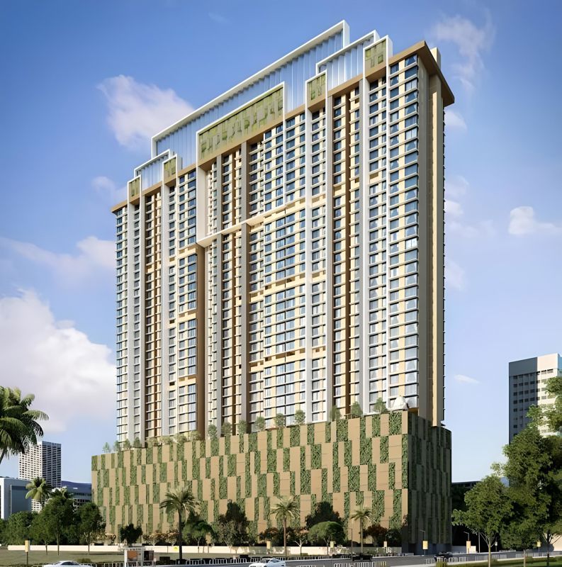 3 BHK + Servant Room 1070 Sq.Ft. Apartment in Ruparel Vivanza