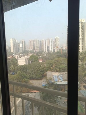 Balcony in 2 BHK Apartment at Oxford Navrang Crystal, Goregaon West – for Rent