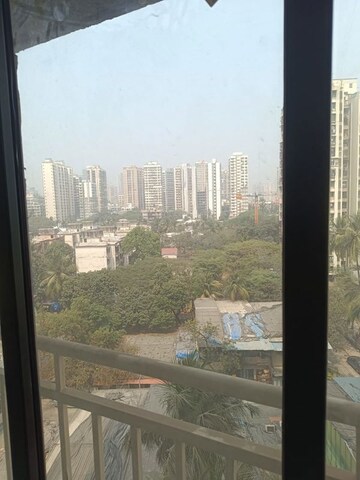 Balcony in 2 BHK Apartment at Oxford Navrang Crystal, Goregaon West – for Rent