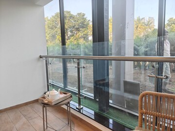 Balcony in 3 BHK Apartment at Godrej Elaris, Magarpatta City – for Sale