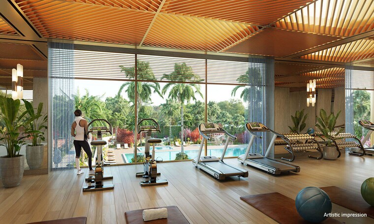 Gym, piramal-aranya 3 Bedroom 980 Sq.Ft. Apartment In Byculla Mumbai 10011294