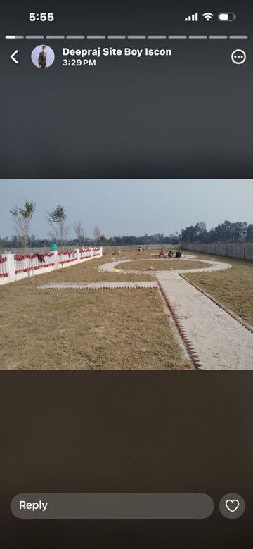  Plot – Exterior View View at Krishna Iscon Valley, Gosainganj - for Sale