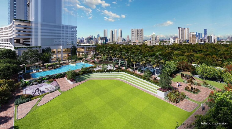 Swimming Pool, piramal-aranya 2 Bedroom 680 Sq.Ft. Apartment In Byculla Mumbai 10011311