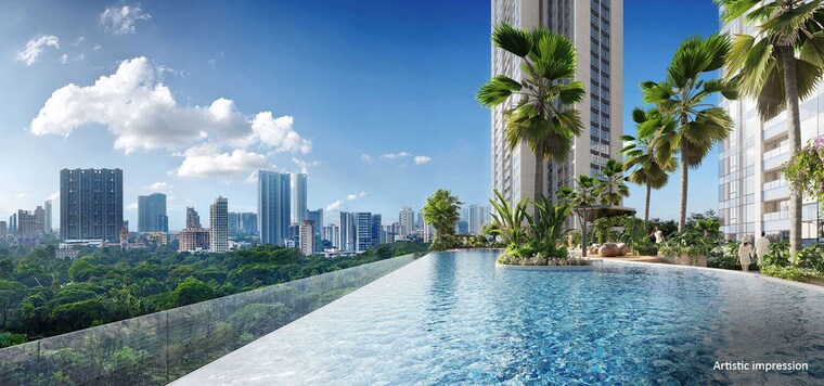 Swimming Pool, piramal-aranya 2 Bedroom 680 Sq.Ft. Apartment In Byculla Mumbai 10011311