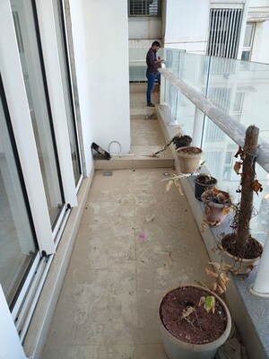 Balcony in 3 BHK Apartment at Omkar Alta Monte, Malad East – for Sale