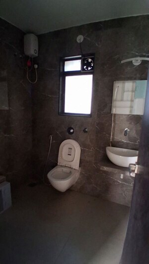 Bathroom in 2 BHK Apartment at Poonam Vaishno Heights, Malad East – for Rent