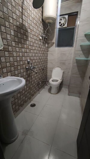 Bathroom in 2 BHK Builder Floor at Saket – for Rent