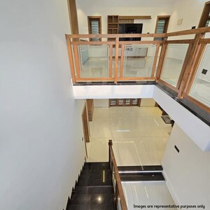 Staircase in 3 BHK Independent House at Kovaipudur – for Sale