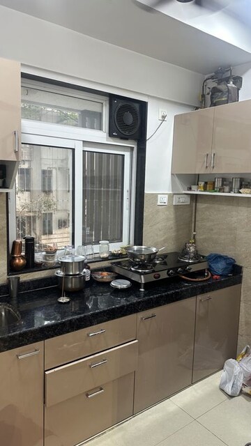 Kitchen in 2 BHK Apartment at Hubtown Harmony, Matunga – for Rent