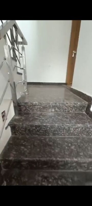 Staircase in 6 BHK Villa at Raj Nagar Extension – for Sale