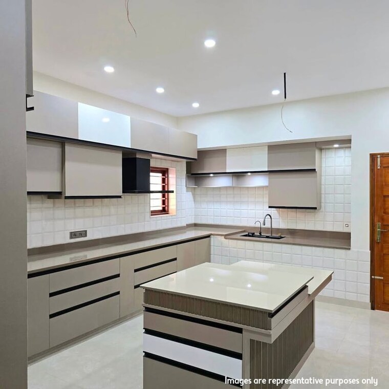Kitchen, ukkadam 3 Bedroom 1601 Sq.Ft. Independent House In Ukkadam Coimbatore 10011374