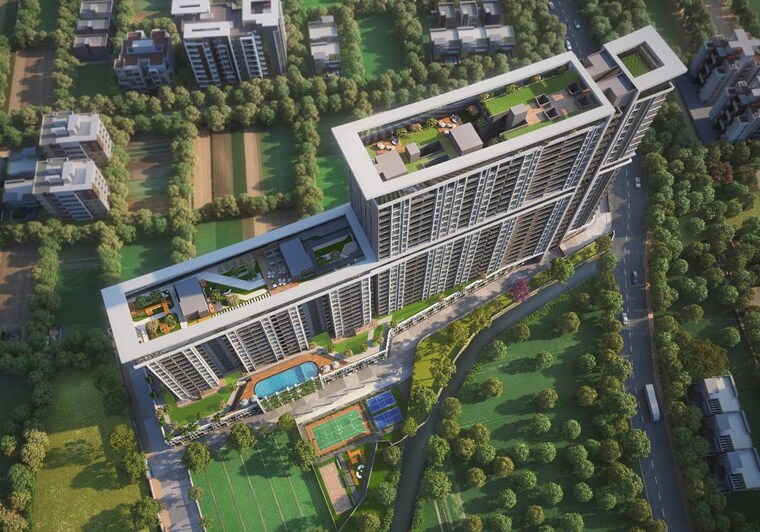 Balcony, mohammadwadi 2 Bedroom 770 Sq.Ft. Apartment In Mohammadwadi Pune 10011360