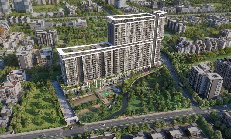 Balcony, mohammadwadi 2 Bedroom 770 Sq.Ft. Apartment In Mohammadwadi Pune 10011360