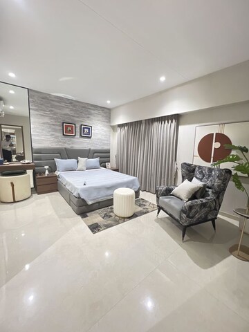 Living Room in 3 BHK Apartment at Ruparel Vivanza, Byculla – for Sale