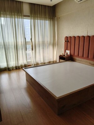 Bedroom in 2 BHK Apartment at Godrej The Trees, Vikhroli East – for Rent