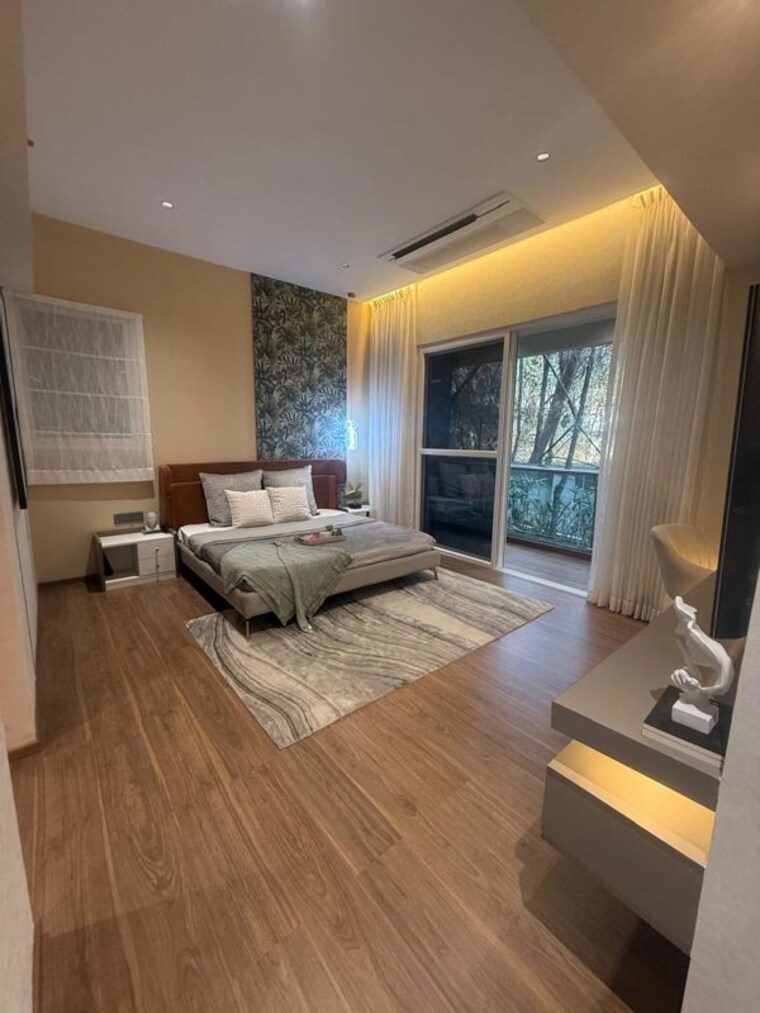Bedroom, godrej-skyline 3 Bedroom 1360 Sq.Ft. Apartment In Koregaon Park Pune 10011391