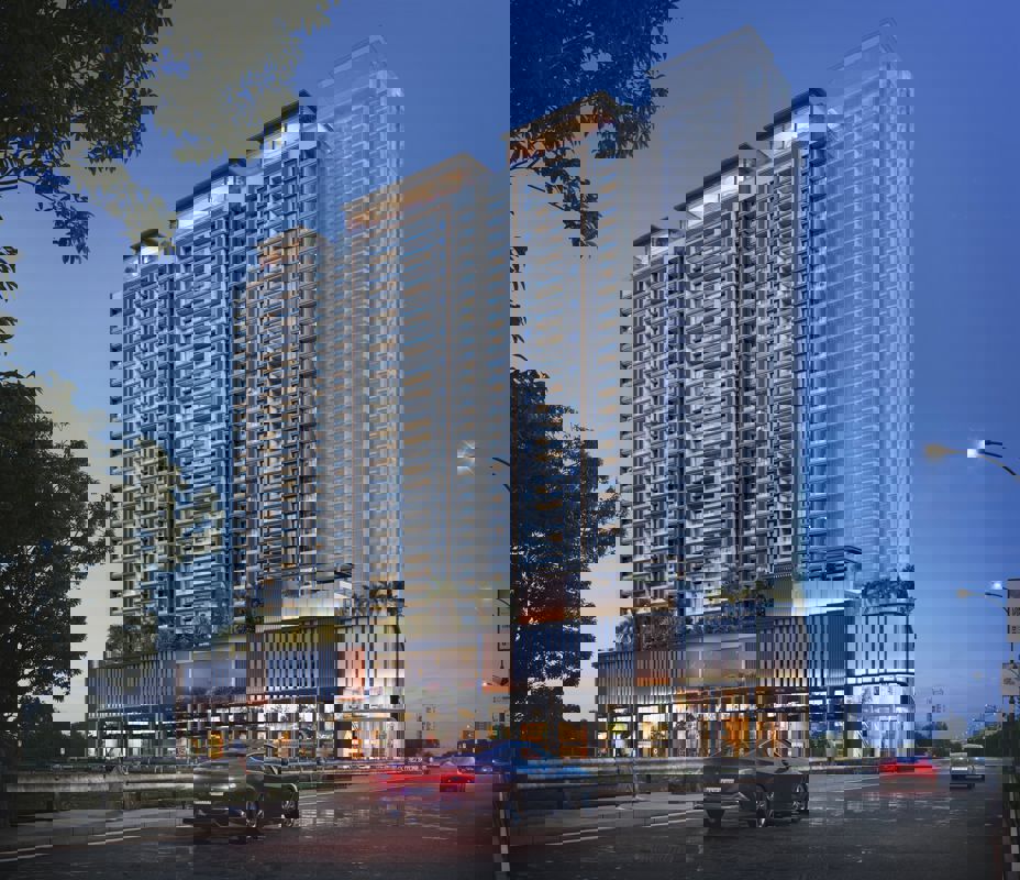 3 BHK + Pooja Room,Study Room 1360 Sq.Ft. Apartment in Godrej Skyline