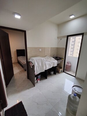 Master Bedroom in 1 BHK Apartment at Sunteck West World, Tivri – for Rent