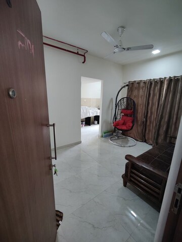 Master Bedroom in 1 BHK Apartment at Sunteck West World, Tivri – for Rent