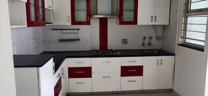 Kitchen in 3 BHK Apartment at Nandan Prospera, Baner – for Rent