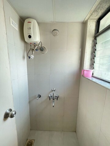Bathroom in 1 RK Apartment at Lodha Palava Crown, Dombivli East – for Rent