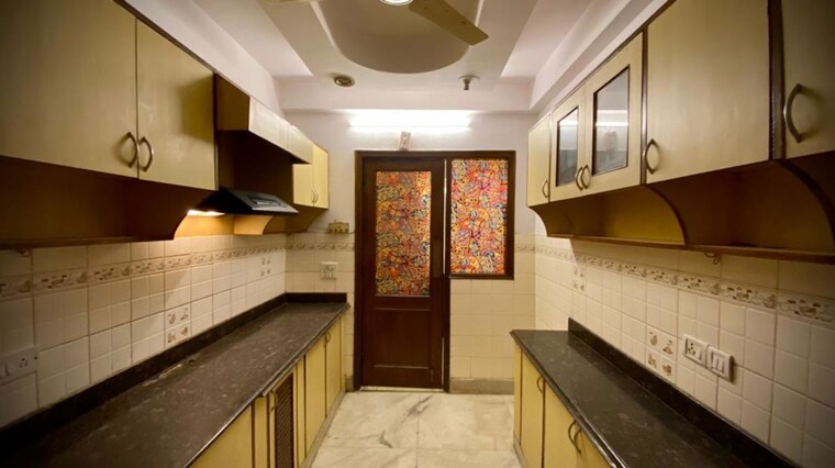 Kitchen, saket 2 Bedroom 1200 Sq.Ft. Builder Floor In Saket Delhi 10011435