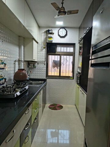 Kitchen in 2 BHK Apartment at Dosti Vihar, Samata Nagar – for Rent