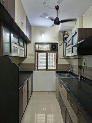 Kitchen in 2 BHK Apartment at Dosti Vihar, Samata Nagar – for Rent