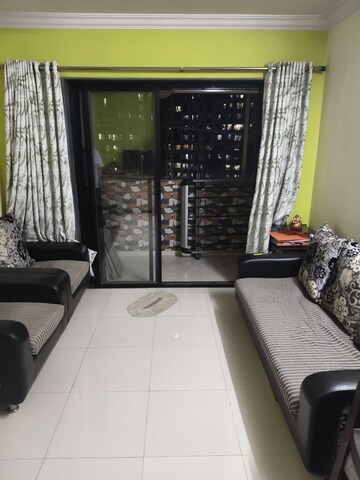 Living Room in 1 BHK Apartment at Kores Nakshatra, Vartak Nagar – for Sale