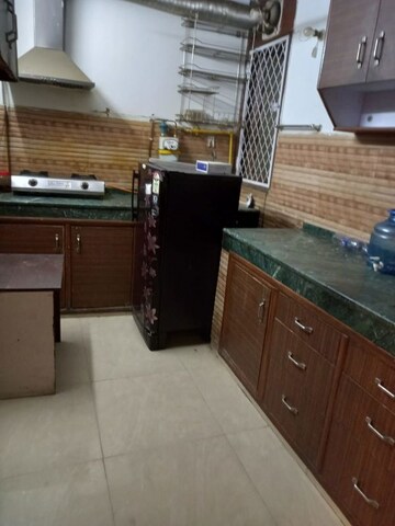 Kitchen in 2 BHK Builder Floor at East Of Kailash – for Rent
