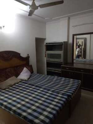 Bedroom in 2 BHK Builder Floor at East Of Kailash – for Rent