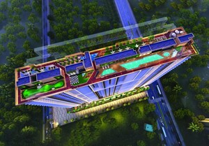 Swimming Pool in 2 BHK Apartment at The Aga Hall Estate, Mazgaon – for Sale