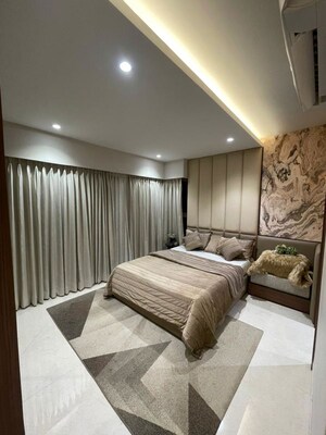 Bedroom in 3 BHK Apartment at Ruparel Vivanza, Byculla – for Sale