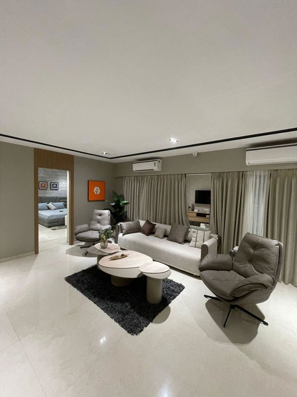 3 BHK + Servant Room 1170 Sq.Ft. Apartment in Ruparel Vivanza